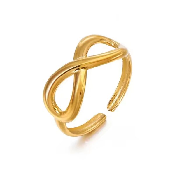 R-123 – 18k Gold Plated Stainless Steel Tarnish Free Waterproof Female Jewellery