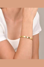 B-75 – 18k Gold Plated Stainless Steel Tarnish Free Waterproof Female Jewellery