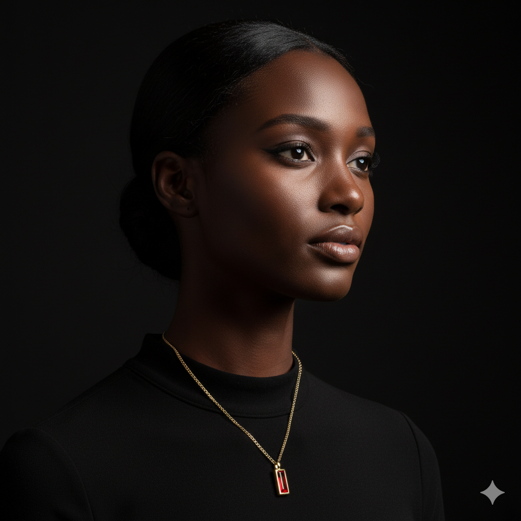 C-197 ONLY WHITE AVAILABLE 18k Gold Plated Stainless Steel Tarnish Free Waterproof Female Necklace