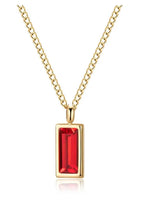 C-197 ONLY WHITE AVAILABLE 18k Gold Plated Stainless Steel Tarnish Free Waterproof Female Necklace