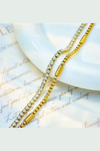 B-78 – 18k Gold Plated Stainless Steel Tarnish Free Waterproof Female Jewellery