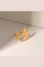 R-132 – 18k Gold Plated Stainless Steel Tarnish Free Waterproof Female Jewellery