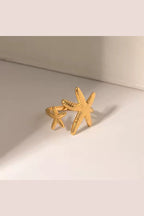 R-132 – 18k Gold Plated Stainless Steel Tarnish Free Waterproof Female Jewellery