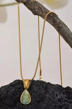 C-277 – 18k Gold Plated Stainless Steel Tarnish Free Waterproof Female Jewellery