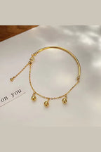 B-77 – 18k Gold Plated Stainless Steel Tarnish Free Waterproof Female Jewellery