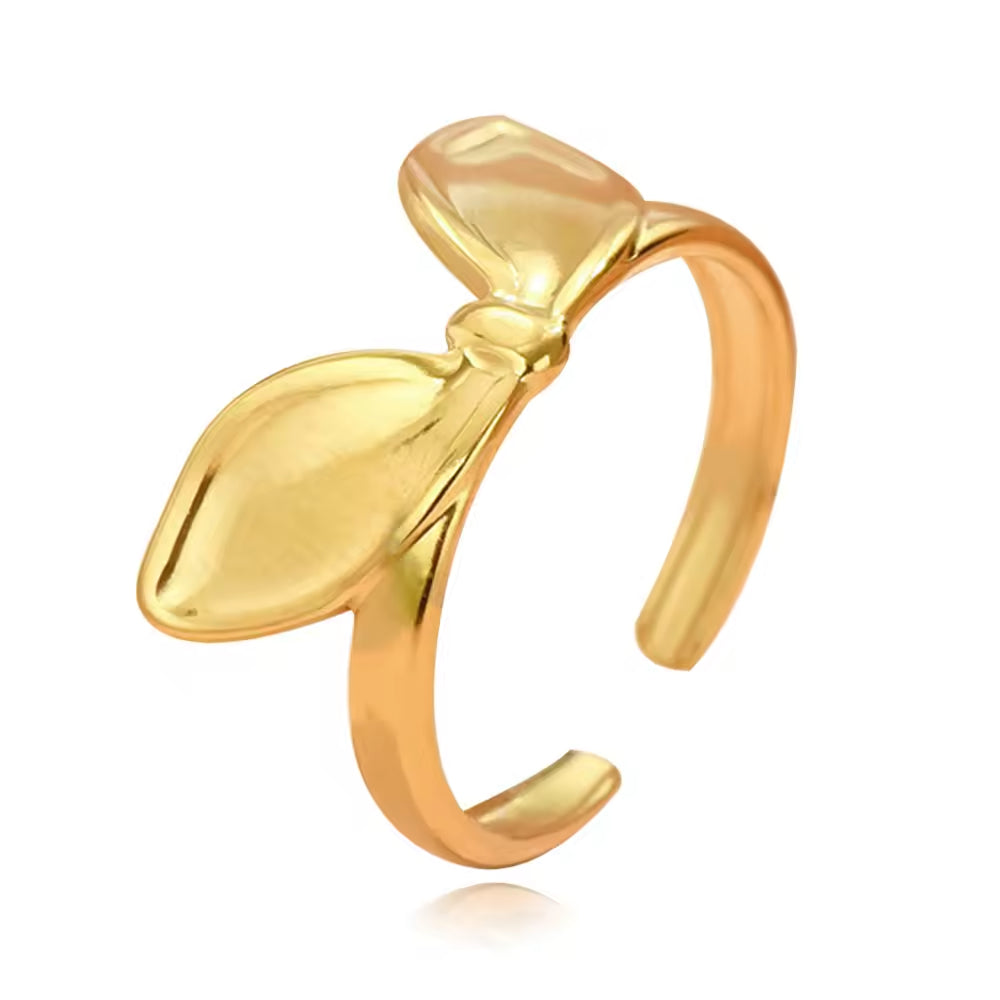 R-124 – 18k Gold Plated Stainless Steel Tarnish Free Waterproof Female Jewellery