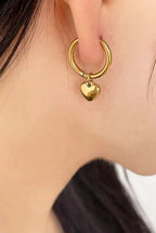 ES-230 – 18k Gold Plated Stainless Steel Tarnish Free Waterproof Female Jewellery