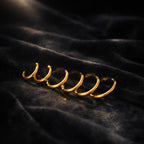 Harper-18k Gold Plated 316L Grade Stainless Steel PVD Coating (2.5 Microns) Waterproof Female Jewellery