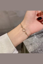 B-85 – 18k Gold Plated Stainless Steel Tarnish Free Waterproof Female Jewellery