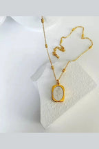 C-203 – 18k Gold Plated Stainless Steel Tarnish Free Waterproof Female Jewellery