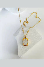 C-203 – 18k Gold Plated Stainless Steel Tarnish Free Waterproof Female Jewellery