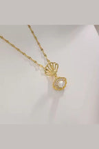 C-299 – 18k Gold Plated Stainless Steel Tarnish Free Waterproof Female Jewellery