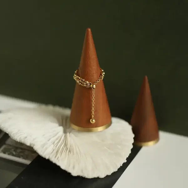 R-100 – 18k Gold Plated Stainless Steel Tarnish Free Waterproof Female Jewellery