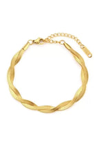 B-58 – 18k Gold Plated Stainless Steel Tarnish Free Waterproof Female Jewellery