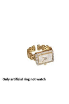 R-103-GOLDEN-18k Gold Plated Stainless Steel Tarnish Free Waterproof Female Jewellery