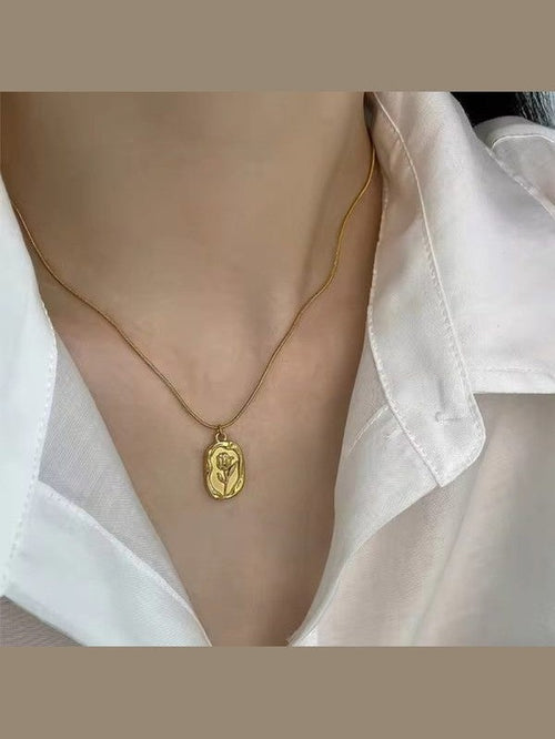 C-272 – 18k Gold Plated Stainless Steel Tarnish Free Waterproof Female Jewellery