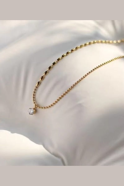 C-256 – 18k Gold Plated Stainless Steel Tarnish Free Waterproof Female Jewellery