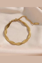 B-58 – 18k Gold Plated Stainless Steel Tarnish Free Waterproof Female Jewellery