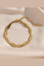 B-58 – 18k Gold Plated Stainless Steel Tarnish Free Waterproof Female Jewellery