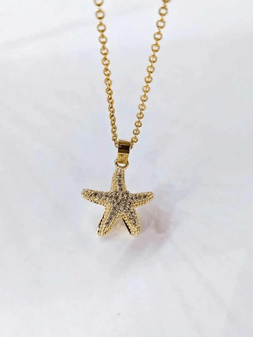 C-307– 18k Gold Plated Stainless Steel Tarnish Free Waterproof Female Jewellery