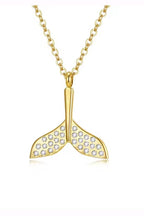 C-253 – 18k Gold Plated Stainless Steel Tarnish Free Waterproof Female Jewellery