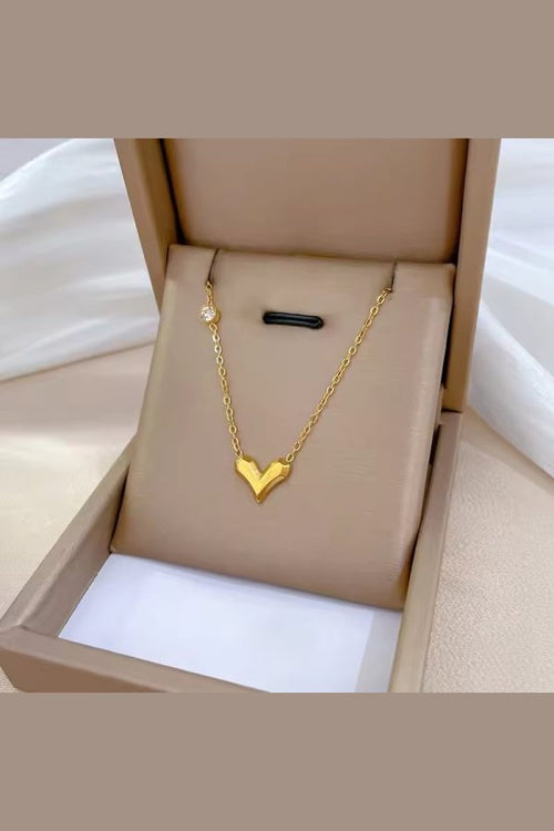 C-281 – 18k Gold Plated Stainless Steel Tarnish Free Waterproof Female Jewellery