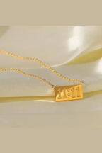 C-244 – 18k Gold Plated Stainless Steel Tarnish Free Waterproof Female Jewellery