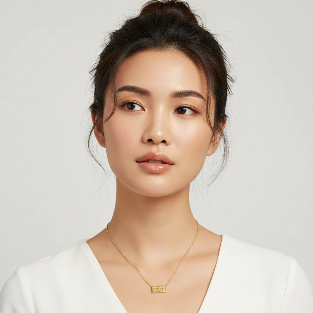 C-244 – 18k Gold Plated Stainless Steel Tarnish Free Waterproof Female Jewellery