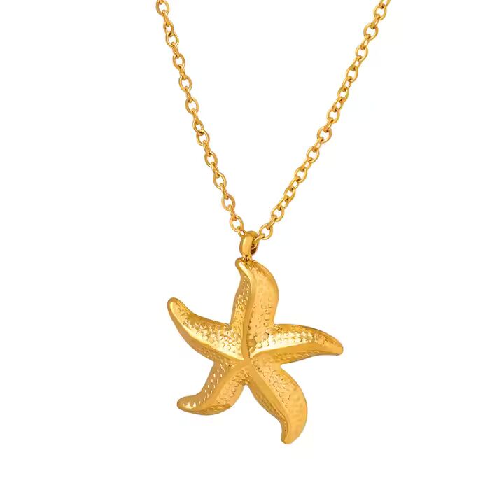 C-303– 18k Gold Plated Stainless Steel Tarnish Free Waterproof Female Jewellery