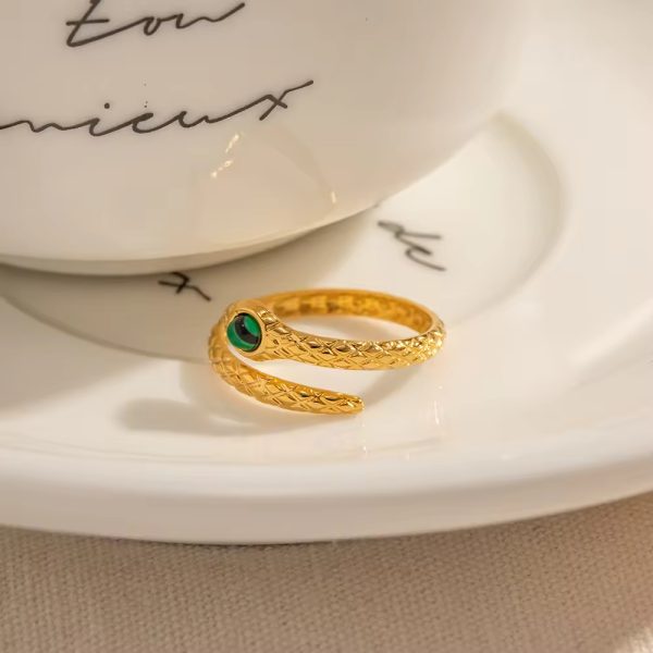 R-119 – 18k Gold Plated Stainless Steel Tarnish Free Waterproof Female Jewellery