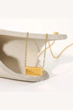 C-244 – 18k Gold Plated Stainless Steel Tarnish Free Waterproof Female Jewellery