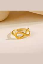 R-123 – 18k Gold Plated Stainless Steel Tarnish Free Waterproof Female Jewellery