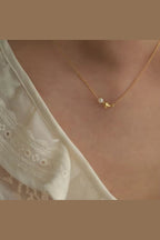 C-264 – 18k Gold Plated Stainless Steel Tarnish Free Waterproof Female Jewellery