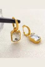 ES-274-18k Gold Plated Stainless Steel Tarnish Free Waterproof Female Jeweller