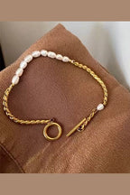 B-90 – 18k Gold Plated Stainless Steel Tarnish Free Waterproof Female Jewellery