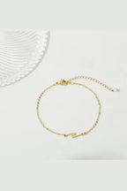 B-76 – 18k Gold Plated Stainless Steel Tarnish Free Waterproof Female Jewellery