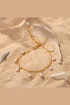 B-81 – 18k Gold Plated Stainless Steel Tarnish Free Waterproof Female Jewellery