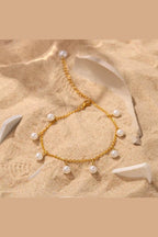 B-81 – 18k Gold Plated Stainless Steel Tarnish Free Waterproof Female Jewellery