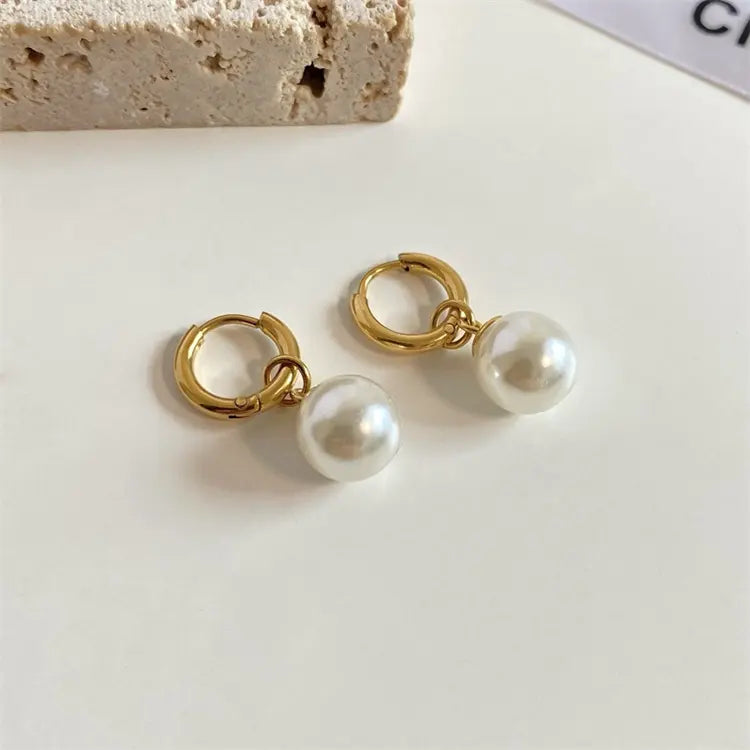 ES-233 – 18k Gold Plated Stainless Steel Tarnish Free Waterproof Female Jewellery