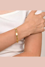 B-75 – 18k Gold Plated Stainless Steel Tarnish Free Waterproof Female Jewellery