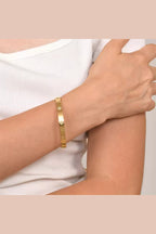 B-75 – 18k Gold Plated Stainless Steel Tarnish Free Waterproof Female Jewellery