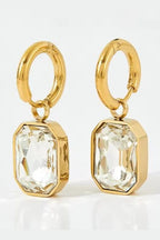 ES-274-18k Gold Plated Stainless Steel Tarnish Free Waterproof Female Jeweller