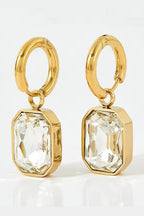 ES-274-18k Gold Plated Stainless Steel Tarnish Free Waterproof Female Jeweller