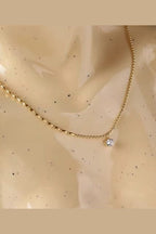 C-256 – 18k Gold Plated Stainless Steel Tarnish Free Waterproof Female Jewellery