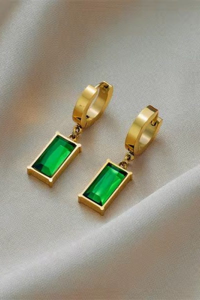 JS-14 – 18k Gold Plated Stainless Steel Tarnish Free Waterproof Female Jewellery