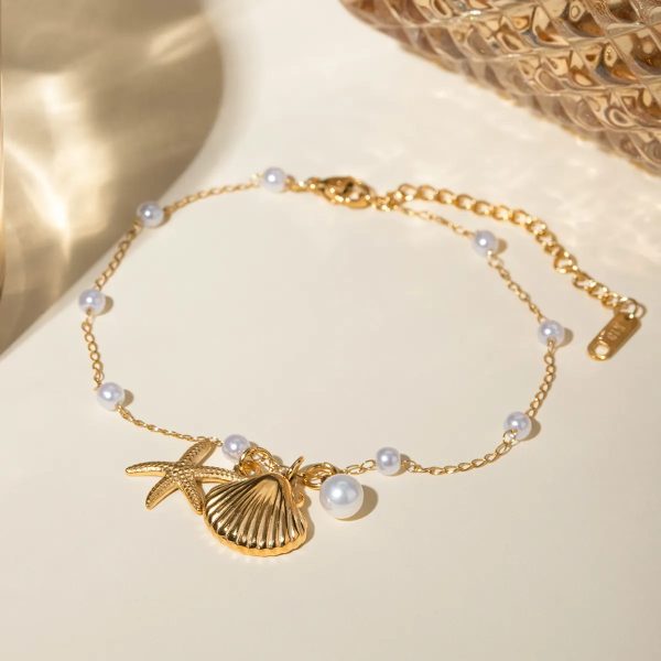 B-89 – 18k Gold Plated Stainless Steel Tarnish Free Waterproof Female Jewellery