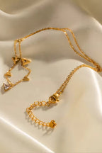 C-259 – 18k Gold Plated Stainless Steel Tarnish Free Waterproof Female Jewellery