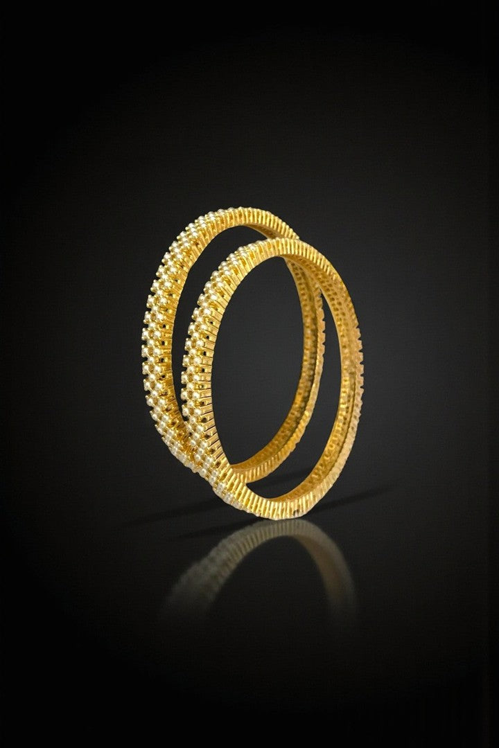 Hiya real pearl bangles