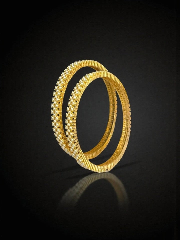 Hiya real pearl bangles