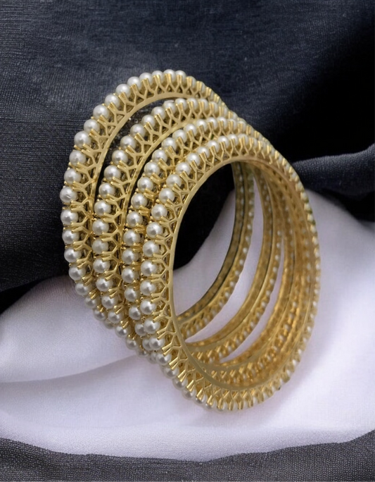 Santati real pearl bangles